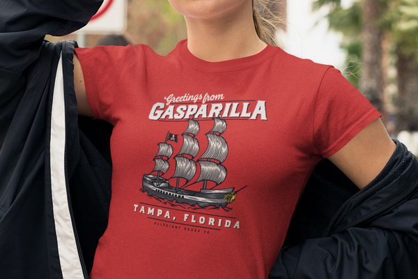 Gasparilla Cropped Woman's Football Jersey