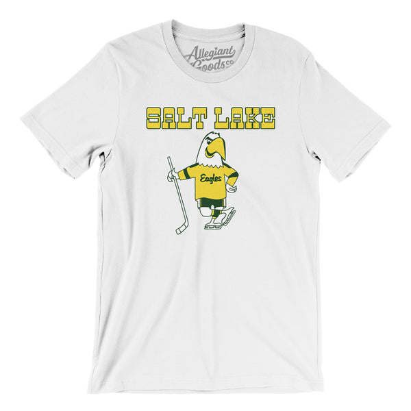 Mtr Salt Lake Golden Eagles Hockey Men/Unisex T-Shirt, White / L