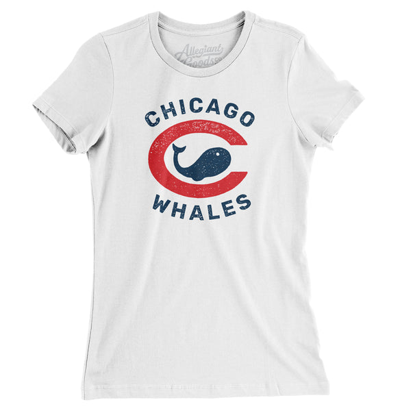 Chicago Flag W T-Shirt Cubs Baseball Tee Retro O Neck Tee Shirt