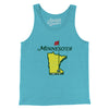 Minnesota Golf Men/Unisex Tank Top-Aqua Triblend-Allegiant Goods Co. Vintage Sports Apparel