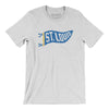 St Louis Pennant Men/Unisex T-Shirt-Ash-Allegiant Goods Co. Vintage Sports Apparel