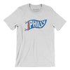 Philly Pennant Men/Unisex T-Shirt-Ash-Allegiant Goods Co. Vintage Sports Apparel