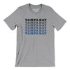 Tampa Bay Repeat Men/Unisex T-Shirt-Athletic Heather-Allegiant Goods Co. Vintage Sports Apparel