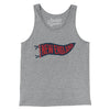 New England Pennant Men/Unisex Tank Top-Athletic Heather-Allegiant Goods Co. Vintage Sports Apparel