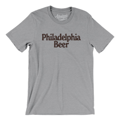 Philadelphia Beer Men/Unisex T-Shirt-Athletic Heather-Allegiant Goods Co. Vintage Sports Apparel