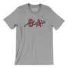 Atlanta Ga Overprinted Men/Unisex T-Shirt-Athletic Heather-Allegiant Goods Co. Vintage Sports Apparel