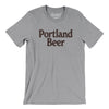 Portland Beer Men/Unisex T-Shirt-Athletic Heather-Allegiant Goods Co. Vintage Sports Apparel