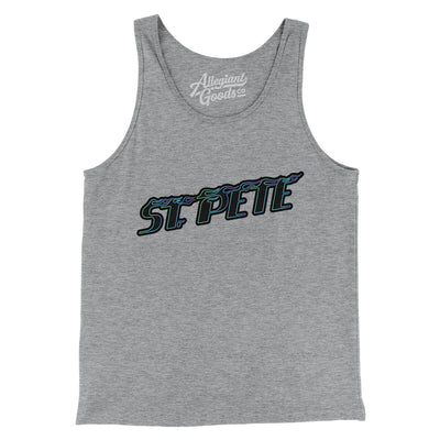 St. Pete Connect Men/Unisex Tank Top-Athletic Heather-Allegiant Goods Co. Vintage Sports Apparel