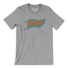 Miami Pennant Men/Unisex T-Shirt-Athletic Heather-Allegiant Goods Co. Vintage Sports Apparel