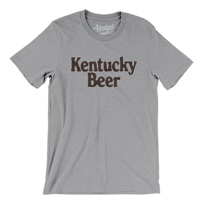 Kentucky Beer Men/Unisex T-Shirt-Athletic Heather-Allegiant Goods Co. Vintage Sports Apparel