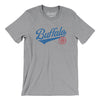 Buffalo Vintage Script Men/Unisex T-Shirt-Athletic Heather-Allegiant Goods Co. Vintage Sports Apparel