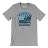 Acadia National Park Badge Men/Unisex T-Shirt-Athletic Heather-Allegiant Goods Co. Vintage Sports Apparel