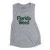 Florida Weed Women's Flowey Scoopneck Muscle Tank-Athletic Heather-Allegiant Goods Co. Vintage Sports Apparel