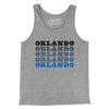 Orlando Repeat Men/Unisex Tank Top-Athletic Heather-Allegiant Goods Co. Vintage Sports Apparel