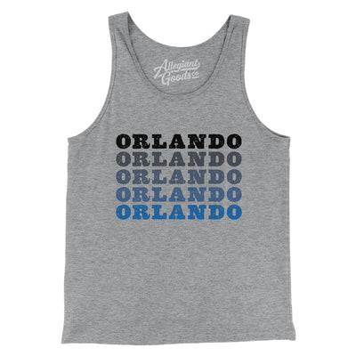 Orlando Repeat Men/Unisex Tank Top-Athletic Heather-Allegiant Goods Co. Vintage Sports Apparel