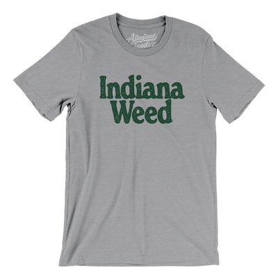 Indiana Weed Men/Unisex T-Shirt-Athletic Heather-Allegiant Goods Co. Vintage Sports Apparel