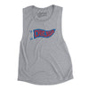 Chicago Pennant Women's Flowey Scoopneck Muscle Tank-Athletic Heather-Allegiant Goods Co. Vintage Sports Apparel