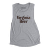 Virginia Beer Women's Flowey Scoopneck Muscle Tank-Athletic Heather-Allegiant Goods Co. Vintage Sports Apparel