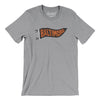 Baltimore Pennant Men/Unisex T-Shirt-Athletic Heather-Allegiant Goods Co. Vintage Sports Apparel