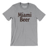 Miami Beer Men/Unisex T-Shirt-Athletic Heather-Allegiant Goods Co. Vintage Sports Apparel