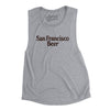 San Francisco Beer Women's Flowey Scoopneck Muscle Tank-Athletic Heather-Allegiant Goods Co. Vintage Sports Apparel