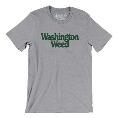 Washington Weed Men/Unisex T-Shirt-Athletic Heather-Allegiant Goods Co. Vintage Sports Apparel