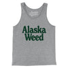 Alaska Weed Men/Unisex Tank Top-Athletic Heather-Allegiant Goods Co. Vintage Sports Apparel