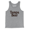 Tampa Beer Men/Unisex Tank Top-Athletic Heather-Allegiant Goods Co. Vintage Sports Apparel