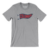 Columbus Pennant Men/Unisex T-Shirt-Athletic Heather-Allegiant Goods Co. Vintage Sports Apparel