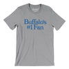 Buffalo's Number 1 Fan Men/Unisex T-Shirt-Athletic Heather-Allegiant Goods Co. Vintage Sports Apparel