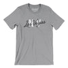 Las Vegas Nv Overprinted Men/Unisex T-Shirt-Athletic Heather-Allegiant Goods Co. Vintage Sports Apparel