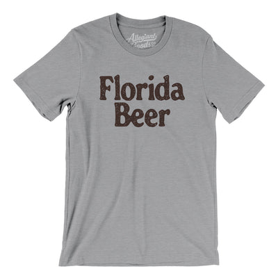 Florida Beer Men/Unisex T-Shirt-Athletic Heather-Allegiant Goods Co. Vintage Sports Apparel