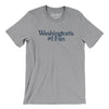 Washington's Number 1 Fan Men/Unisex T-Shirt-Athletic Heather-Allegiant Goods Co. Vintage Sports Apparel