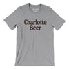 Charlotte Beer Men/Unisex T-Shirt-Athletic Heather-Allegiant Goods Co. Vintage Sports Apparel