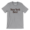 New York Beer Men/Unisex T-Shirt-Athletic Heather-Allegiant Goods Co. Vintage Sports Apparel