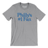 Philly's Number 1 Fan Men/Unisex T-Shirt-Athletic Heather-Allegiant Goods Co. Vintage Sports Apparel