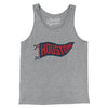 Houston Pennant Men/Unisex Tank Top-Athletic Heather-Allegiant Goods Co. Vintage Sports Apparel