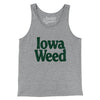 Iowa Weed Men/Unisex Tank Top-Athletic Heather-Allegiant Goods Co. Vintage Sports Apparel