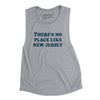 There's No Place Like New Jersey Women's Flowey Scoopneck Muscle Tank-Athletic Heather-Allegiant Goods Co. Vintage Sports Apparel