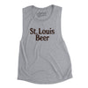 St. Louis Beer Women's Flowey Scoopneck Muscle Tank-Athletic Heather-Allegiant Goods Co. Vintage Sports Apparel