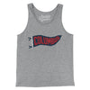 Columbus Pennant Men/Unisex Tank Top-Athletic Heather-Allegiant Goods Co. Vintage Sports Apparel