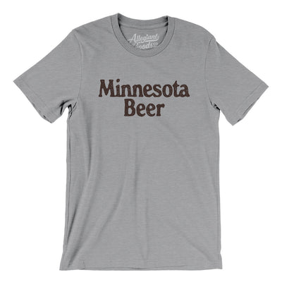 Minnesota Beer Men/Unisex T-Shirt-Athletic Heather-Allegiant Goods Co. Vintage Sports Apparel