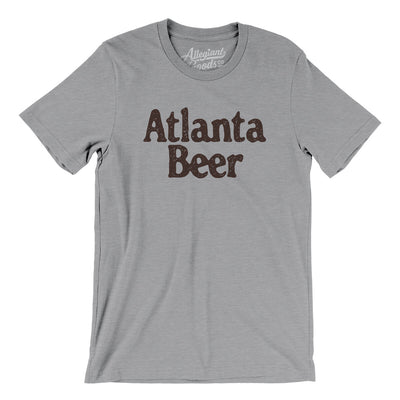 Atlanta Beer Men/Unisex T-Shirt-Athletic Heather-Allegiant Goods Co. Vintage Sports Apparel