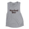 Maryland Beer Women's Flowey Scoopneck Muscle Tank-Athletic Heather-Allegiant Goods Co. Vintage Sports Apparel