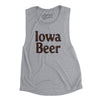 Iowa Beer Women's Flowey Scoopneck Muscle Tank-Athletic Heather-Allegiant Goods Co. Vintage Sports Apparel