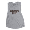 Baltimore Beer Women's Flowey Scoopneck Muscle Tank-Athletic Heather-Allegiant Goods Co. Vintage Sports Apparel