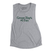 Green Bay's Number 1 Fan Women's Flowey Scoopneck Muscle Tank-Athletic Heather-Allegiant Goods Co. Vintage Sports Apparel