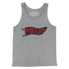 Portland Pennant Men/Unisex Tank Top-Athletic Heather-Allegiant Goods Co. Vintage Sports Apparel