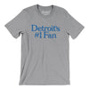 Detroit's Number 1 Fan Men/Unisex T-Shirt-Athletic Heather-Allegiant Goods Co. Vintage Sports Apparel