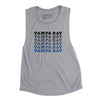 Tampa Bay Repeat Women's Flowey Scoopneck Muscle Tank-Athletic Heather-Allegiant Goods Co. Vintage Sports Apparel